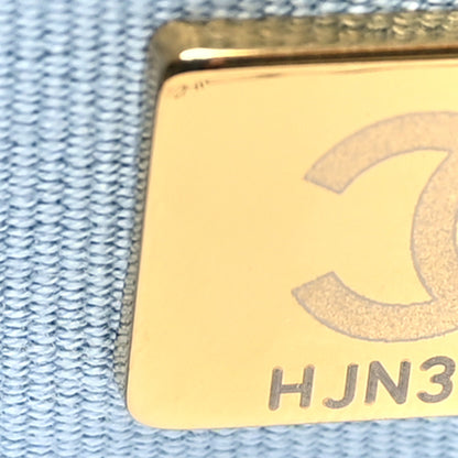 Chanel Lambskin Quilted CC Chain Hobo Blue 7 of 12