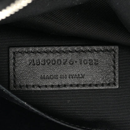 Saint Laurent Calfskin Monogram Belt Bag Black 7 of 14