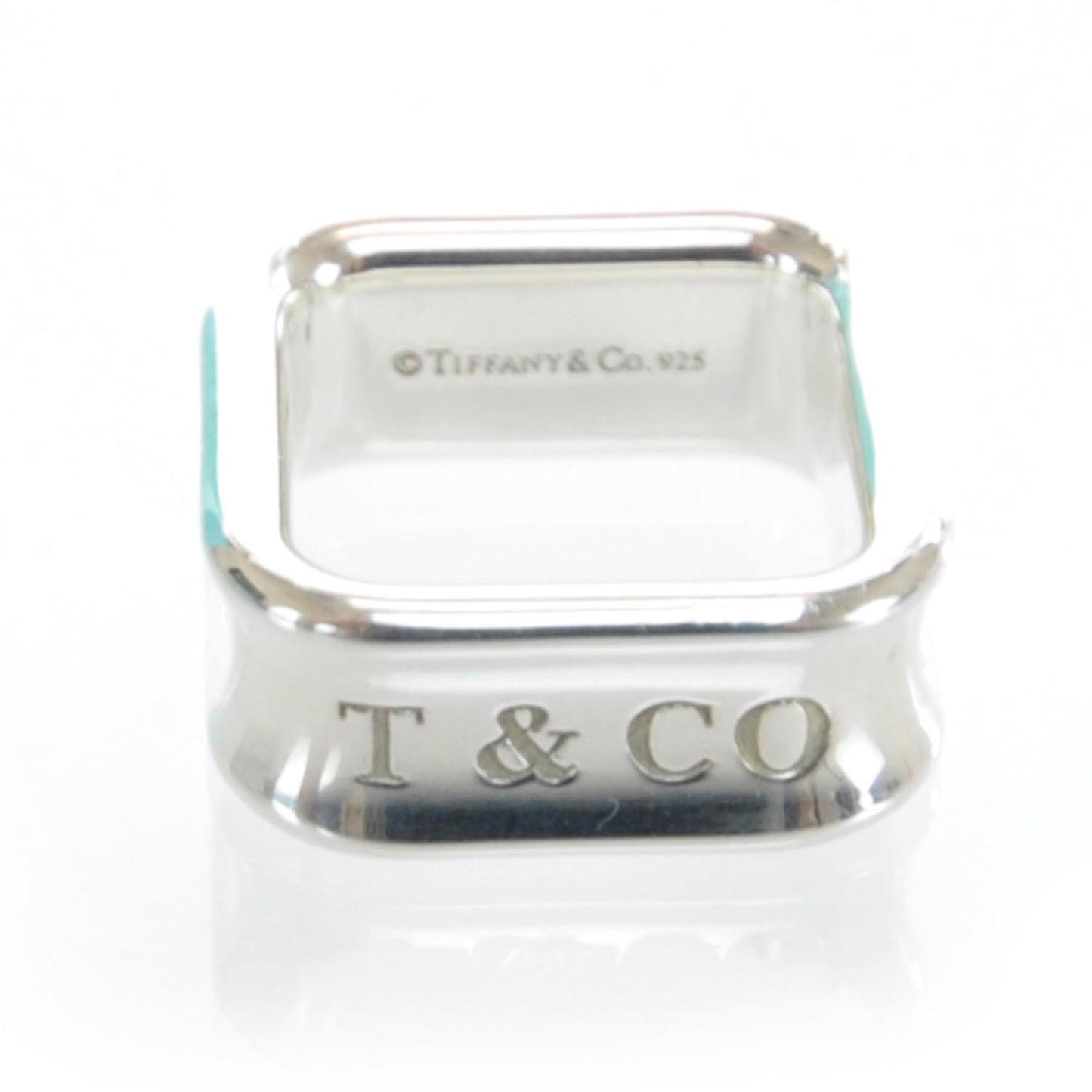 Sterling Silver 1837 Square Ring 5