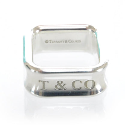 Tiffany Sterling Silver 1837 Square Ring 5 6 of 7