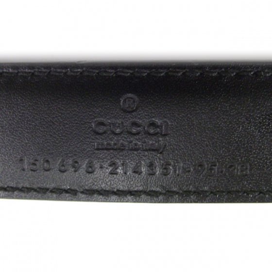 Patent Chain Belt Black 38
