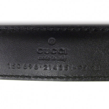 Gucci Patent Chain Belt Black 38 4 of 5