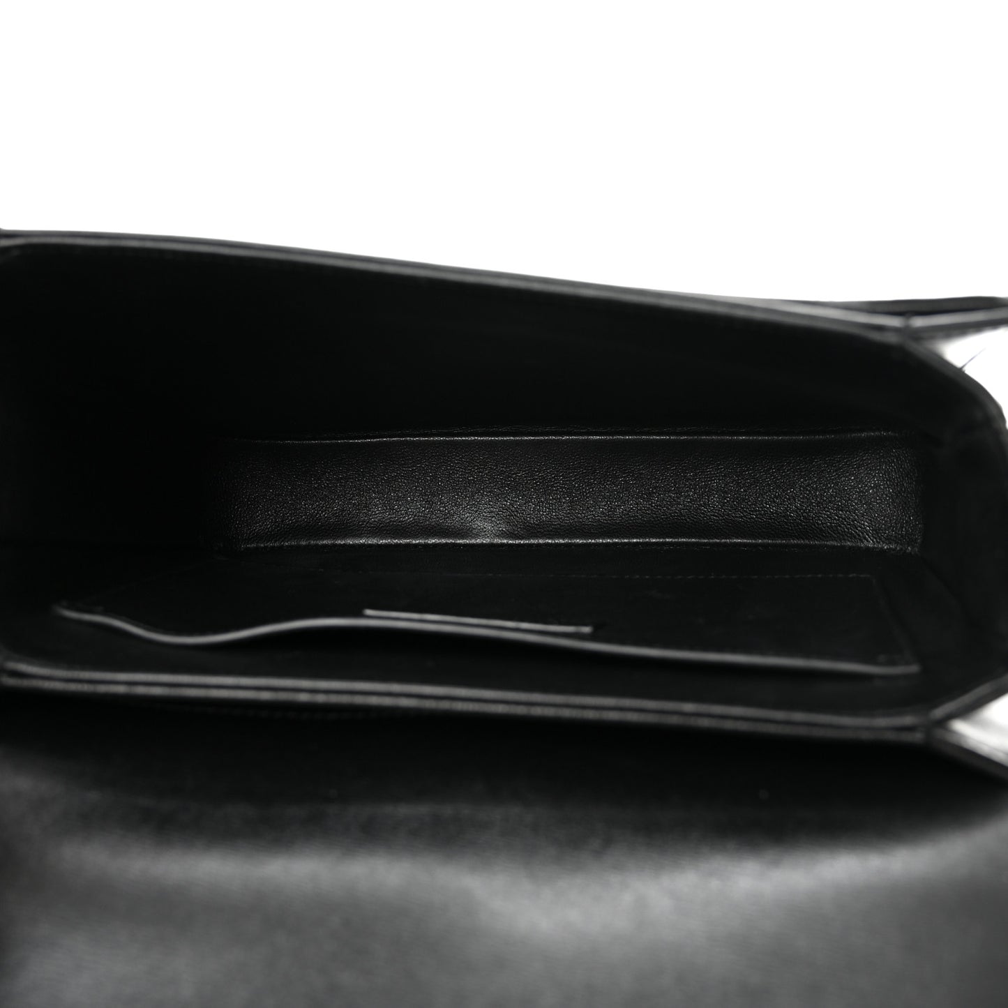Calfskin Medium Le 61 Shoulder Bag Black