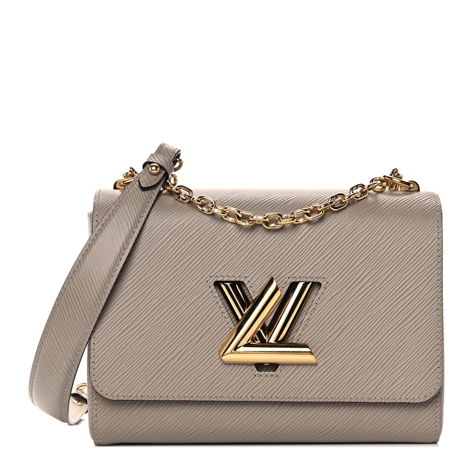 Louis Vuitton Epi Twist Shoulder Bag MM Galet 1 of 13