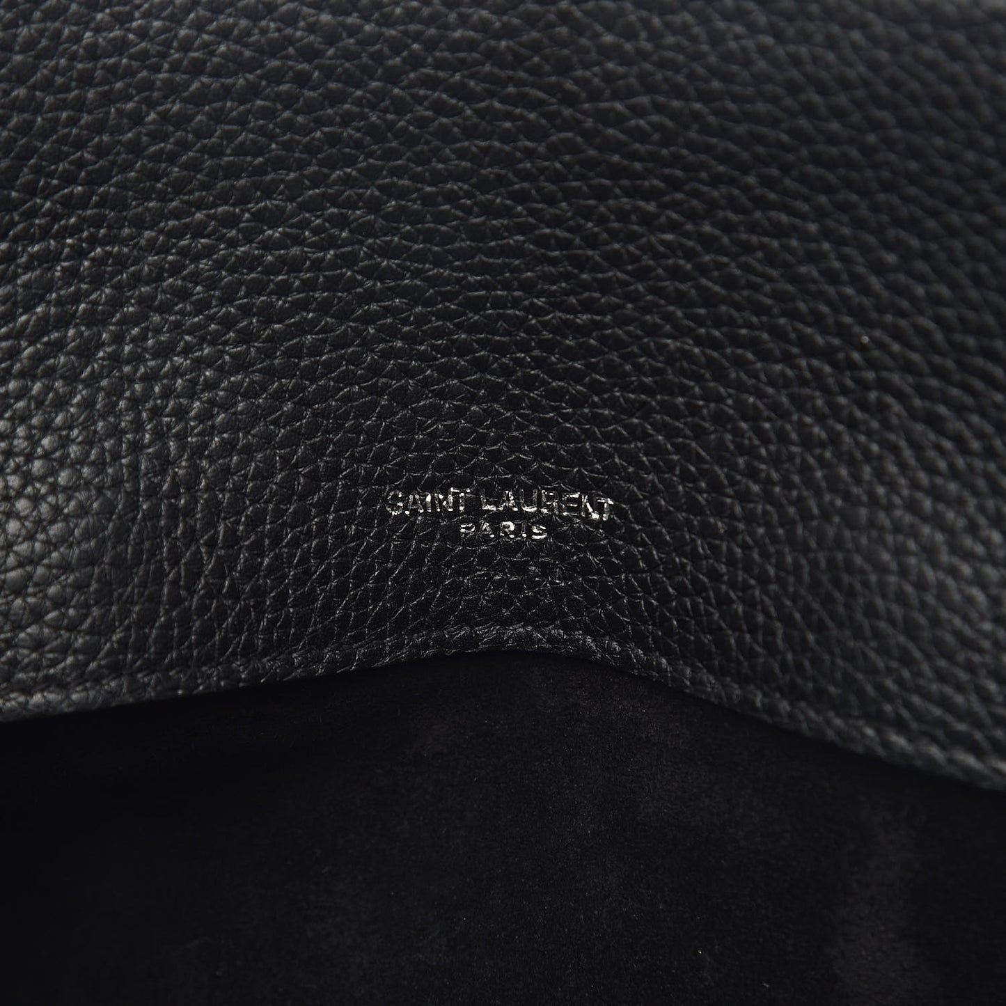 Grained Calfskin Baby Sac De Jour Souple Black