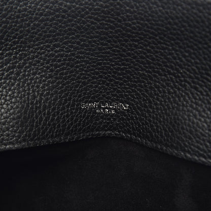 Saint Laurent Grained Calfskin Baby Sac De Jour Souple Black 6 of 13