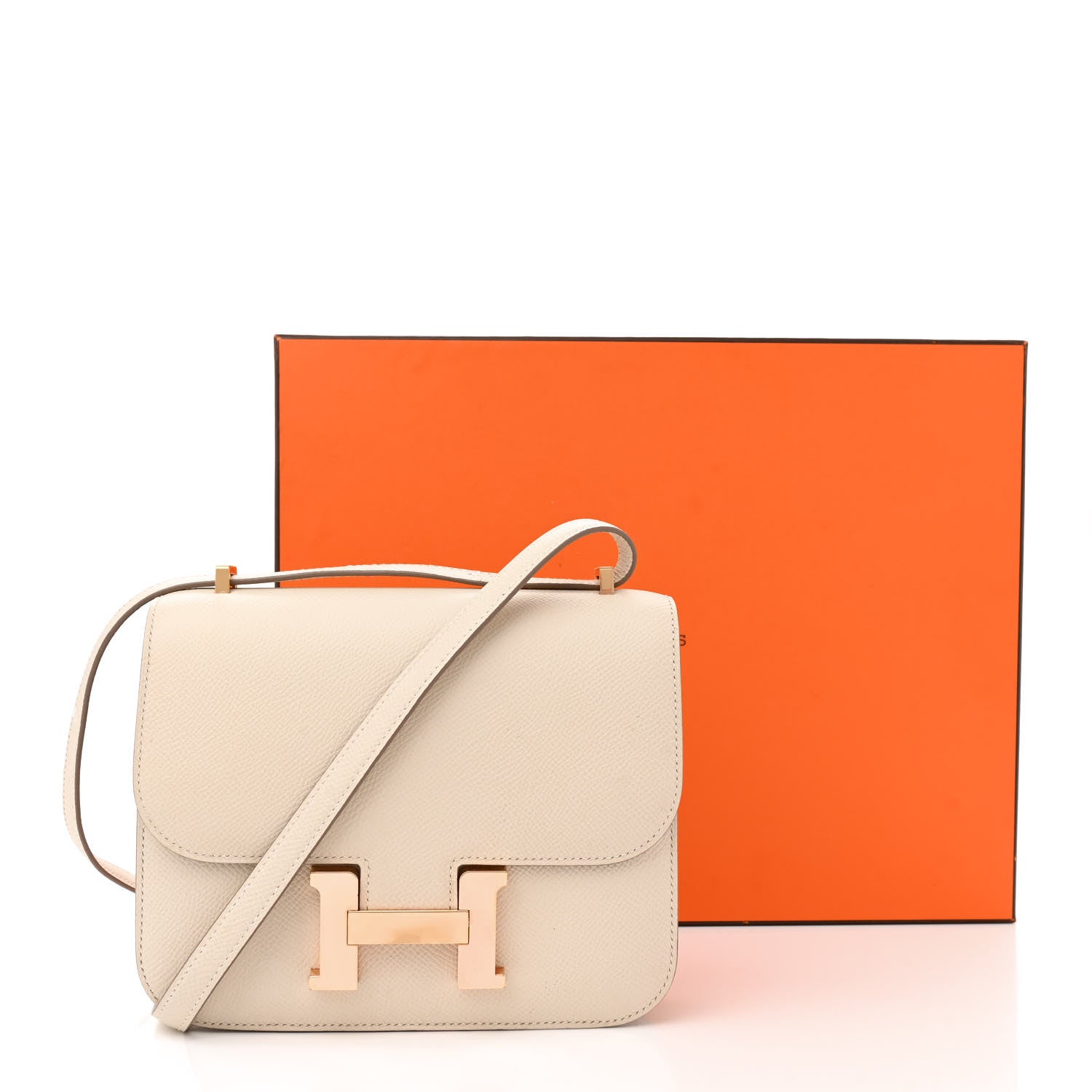 Hermes Epsom Constance 18 Craie 13 of 13