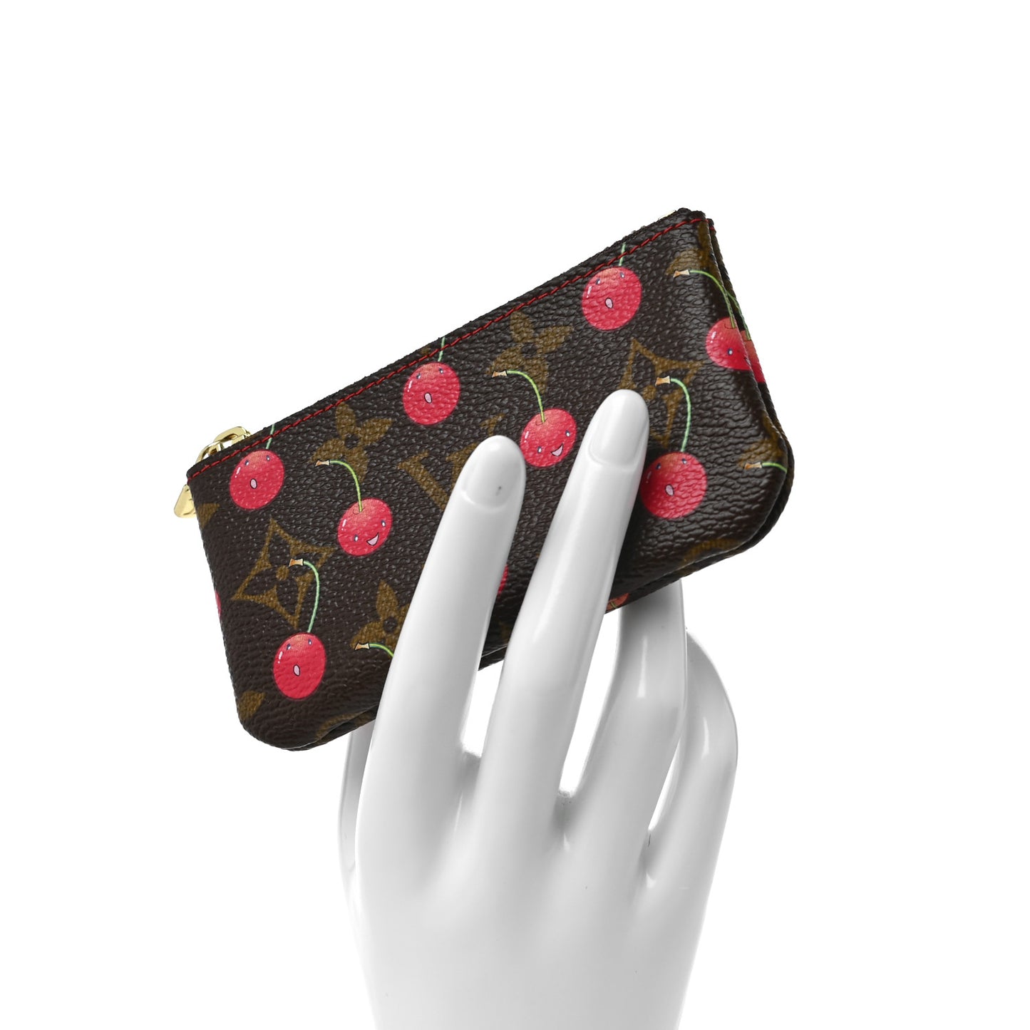 Monogram Cerises Key Pouch