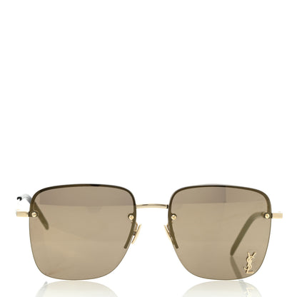 Saint Laurent Metal SL 312 M Sunglasses Silver 2 of 6