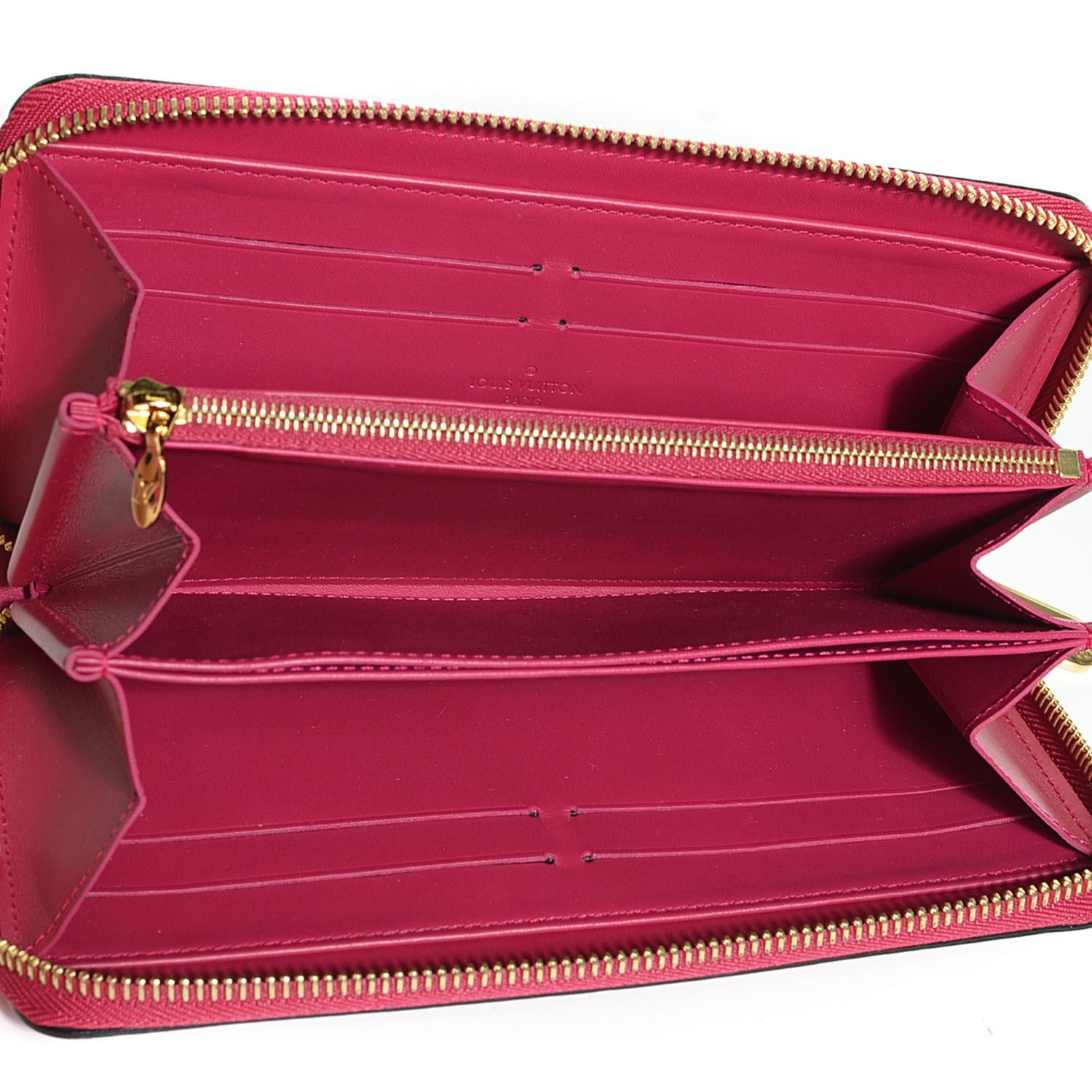 Louis Vuitton Vernis Zippy Wallet Rose Indien 6 of 8