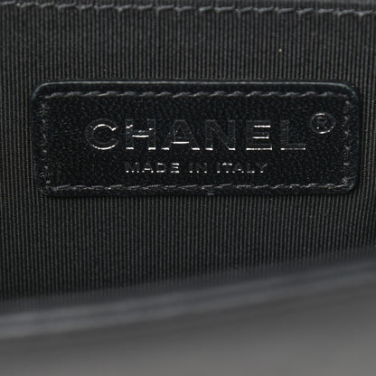 Chanel Lambskin Quilted Small Boy Flap Black 5 of 11