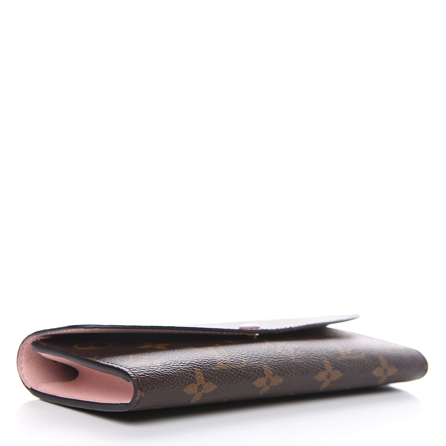 Monogram Emilie Wallet Rose Ballerine