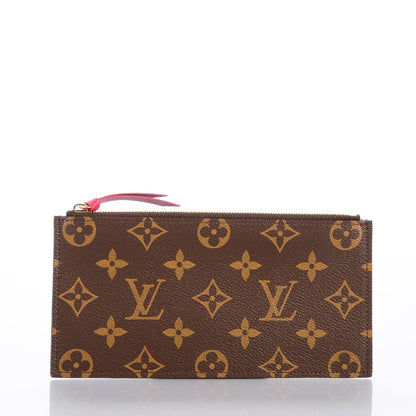 Louis Vuitton Monogram Pochette Felicie Chain Wallet Fuchsia 8 of 9