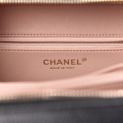 Chanel Caviar Quilted Medium CC Filigree Vanity Case Black 6 of 12