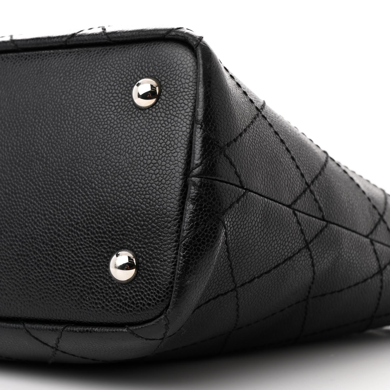 Chanel Grained Calfskin Shopping Fever Tote Black 12 of 15