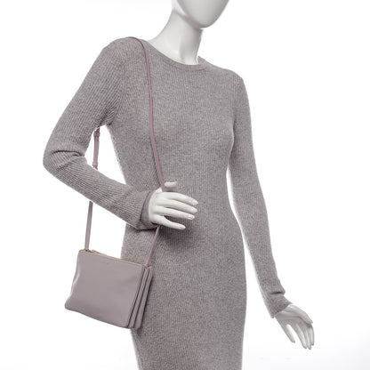 Celine Smooth Lambskin Small Trio Crossbody Bag Magnolia 2 of 7