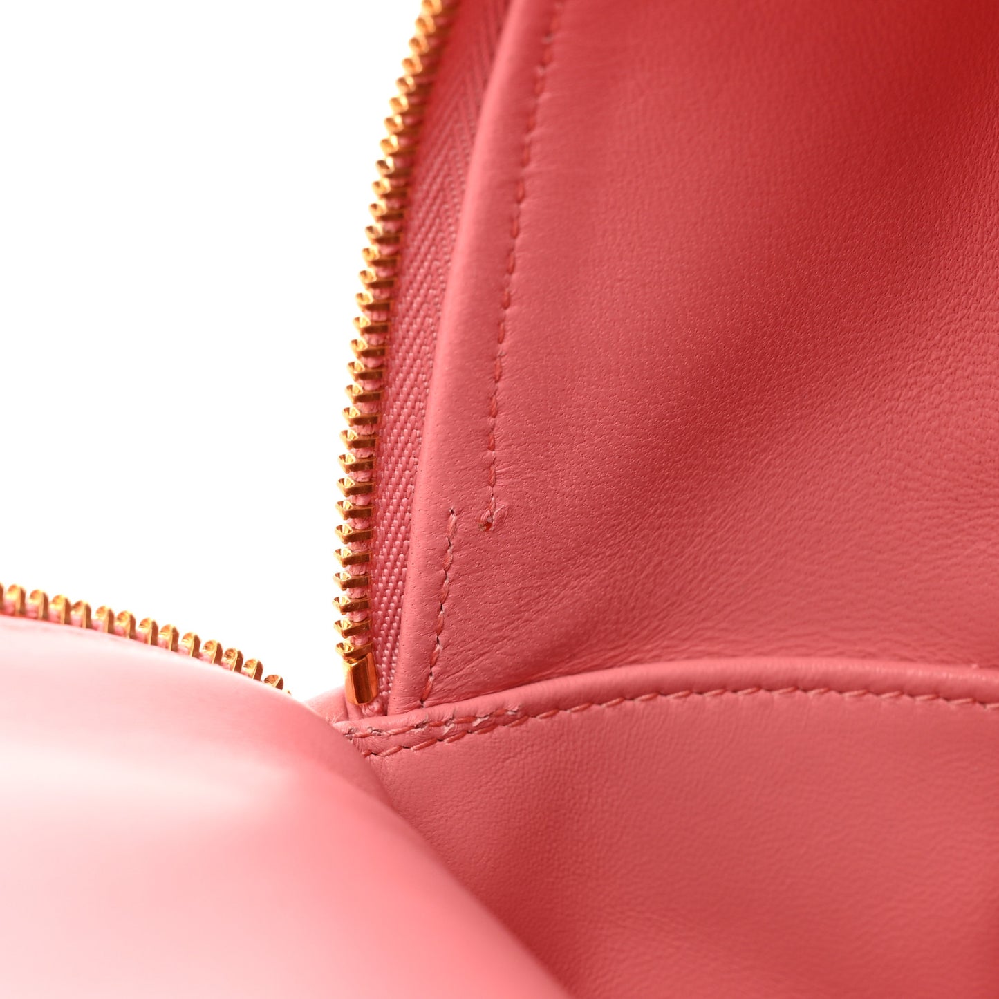 Lambskin Cannage Mini Backpack Peach Blossom