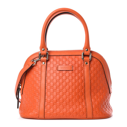 Gucci Microguccissima Mini Dome Bag Sun Orange 1 of 10