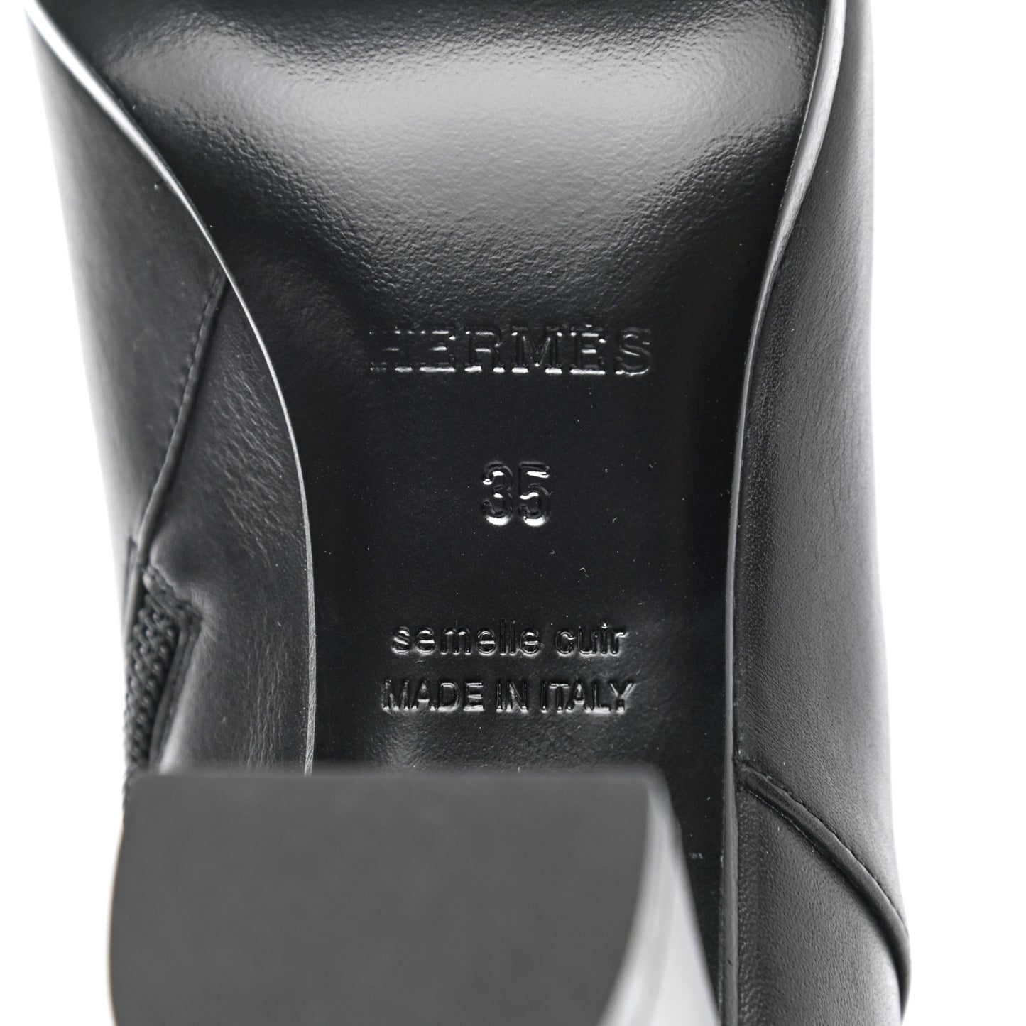 Calfskin Saint Germain Ankle Boots 35 Black