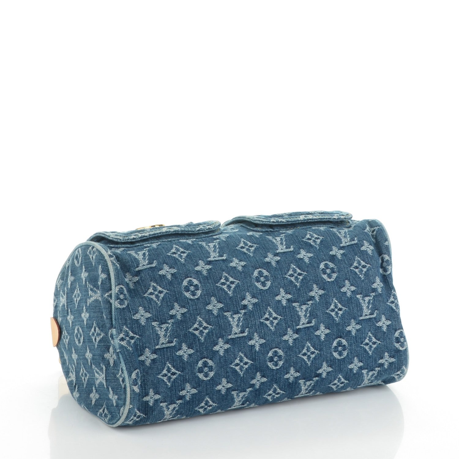 Louis Vuitton Monogram Denim Neo Speedy Blue 4 of 7