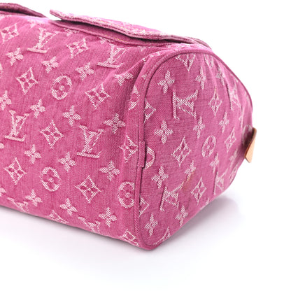 Louis Vuitton Monogram Denim Neo Speedy Fuchsia 9 of 9