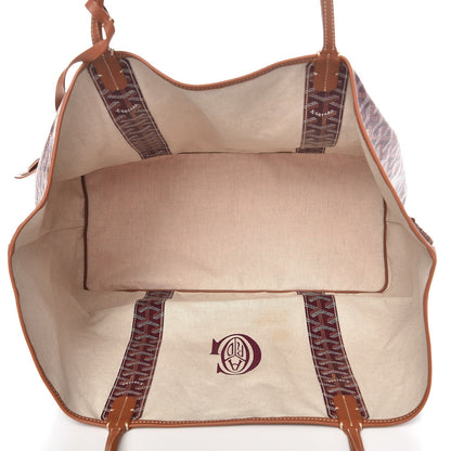 Goyard Goyardine Reversible Pertuis GM Burgundy 7 of 13