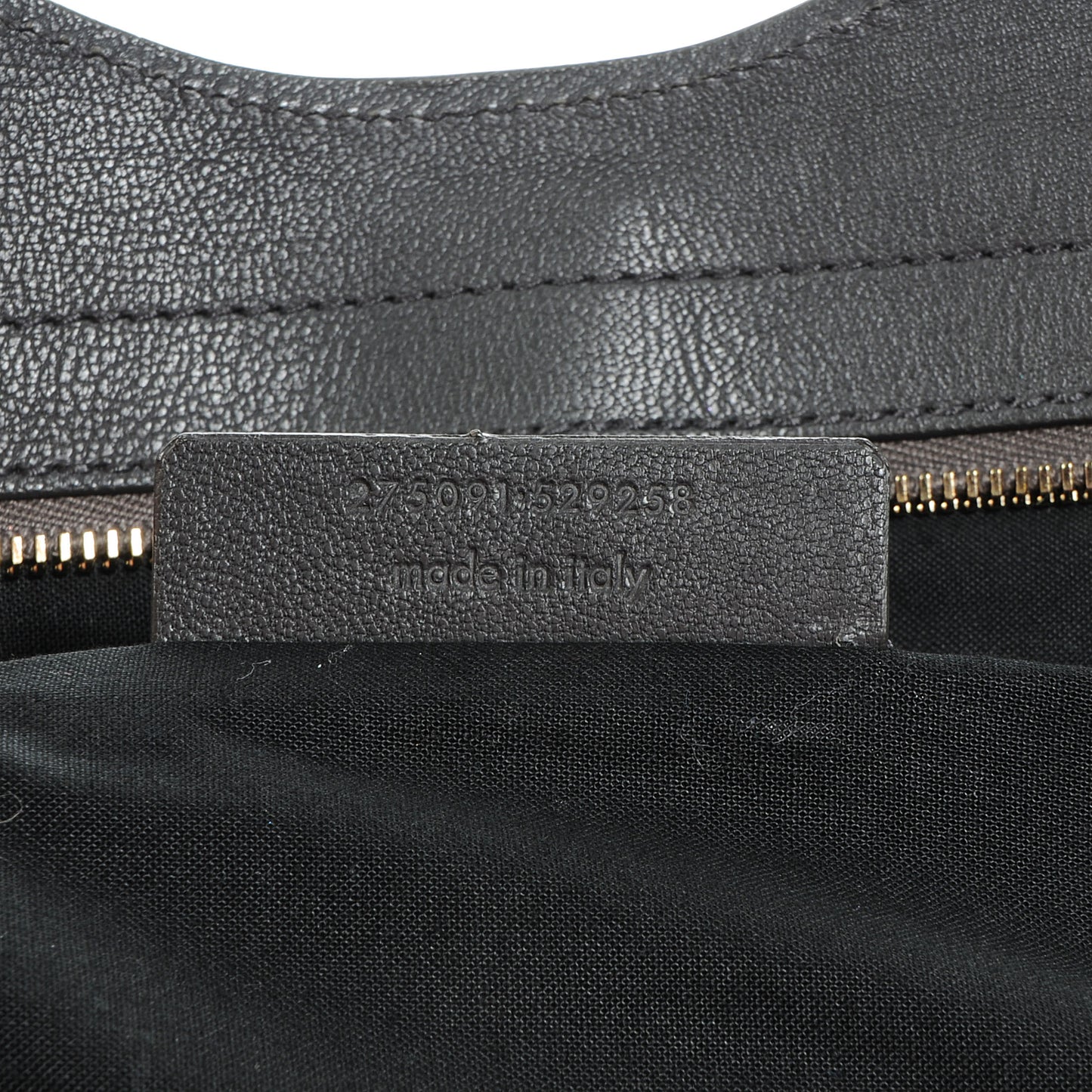 Leather Large Cabas Chyc Grey