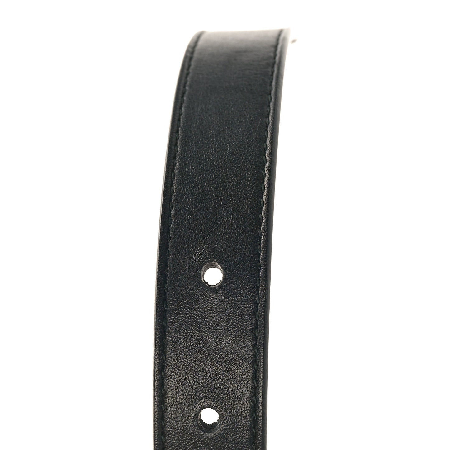 Calfskin Double G 20mm Belt 75 30 Black