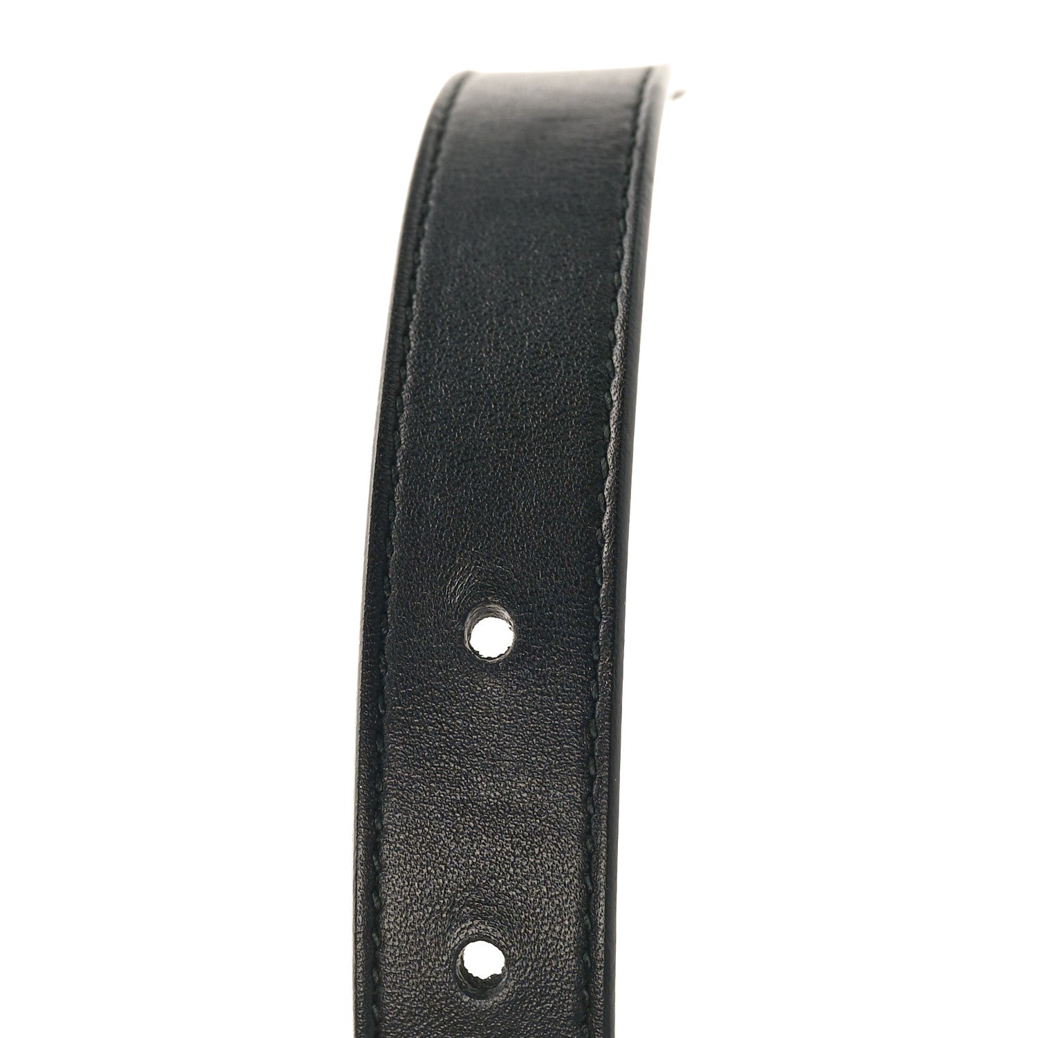 Gucci Calfskin Double G 20mm Belt 75 30 Black 6 of 6