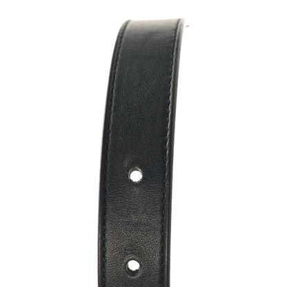 Gucci Calfskin Double G 20mm Belt 75 30 Black 6 of 6