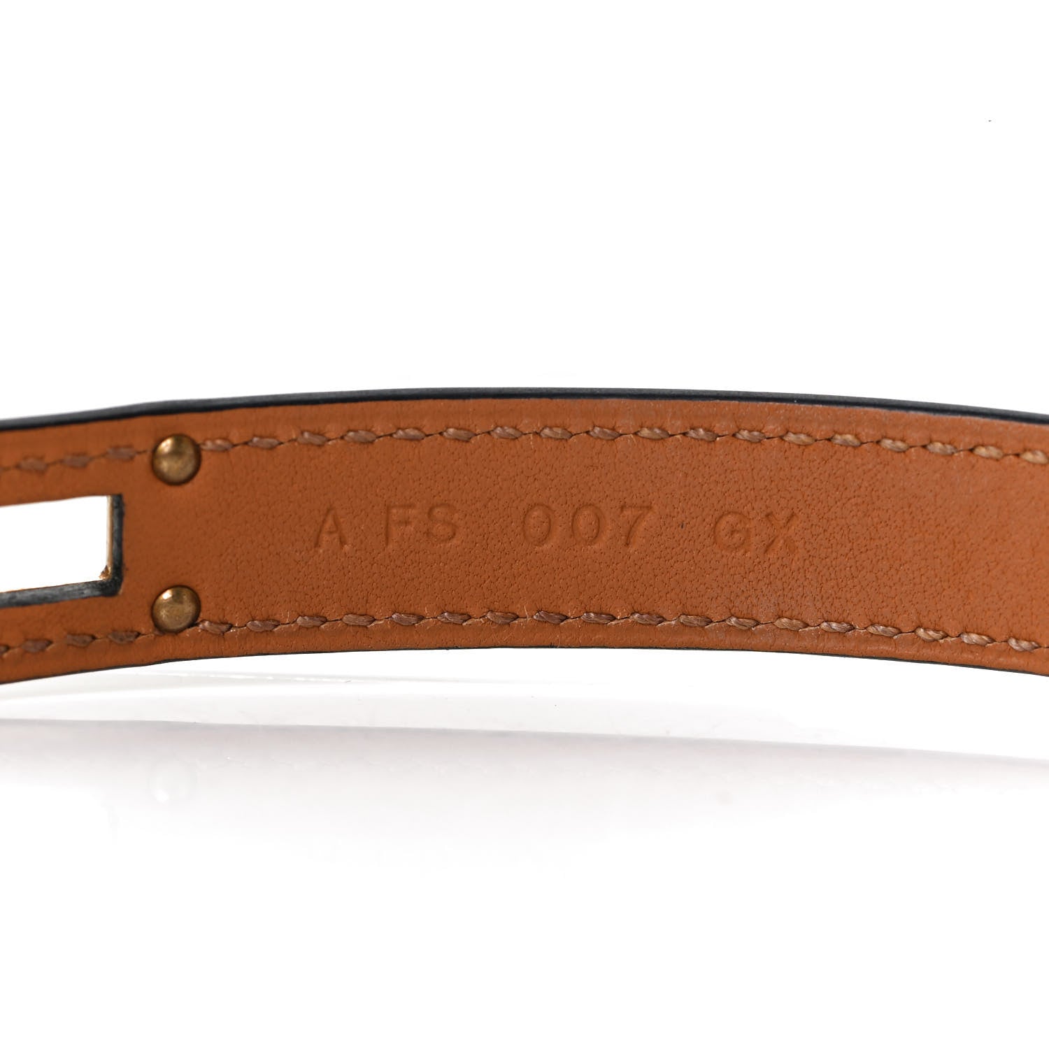 Hermes Box Kelly Double Tour Bracelet S Black 5 of 7