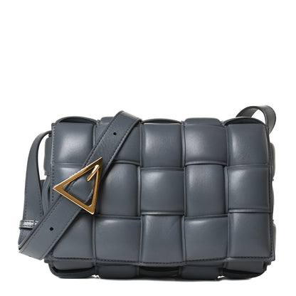 Bottega Veneta Nappa Maxi Intreccio Padded Cassette Crossbody Bag Thunder 2 of 12