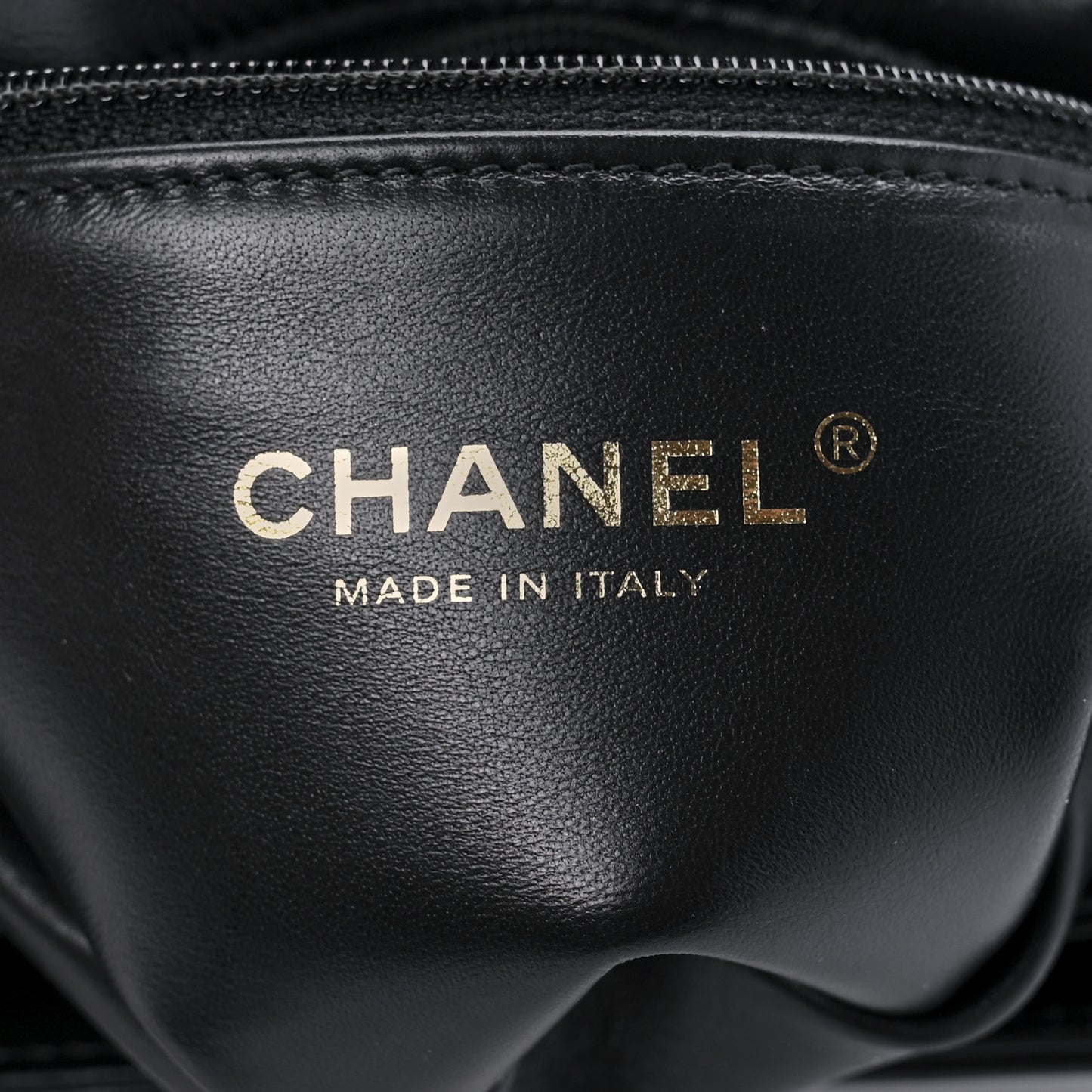 Lambskin Quilted Small Color Match Flap Black
