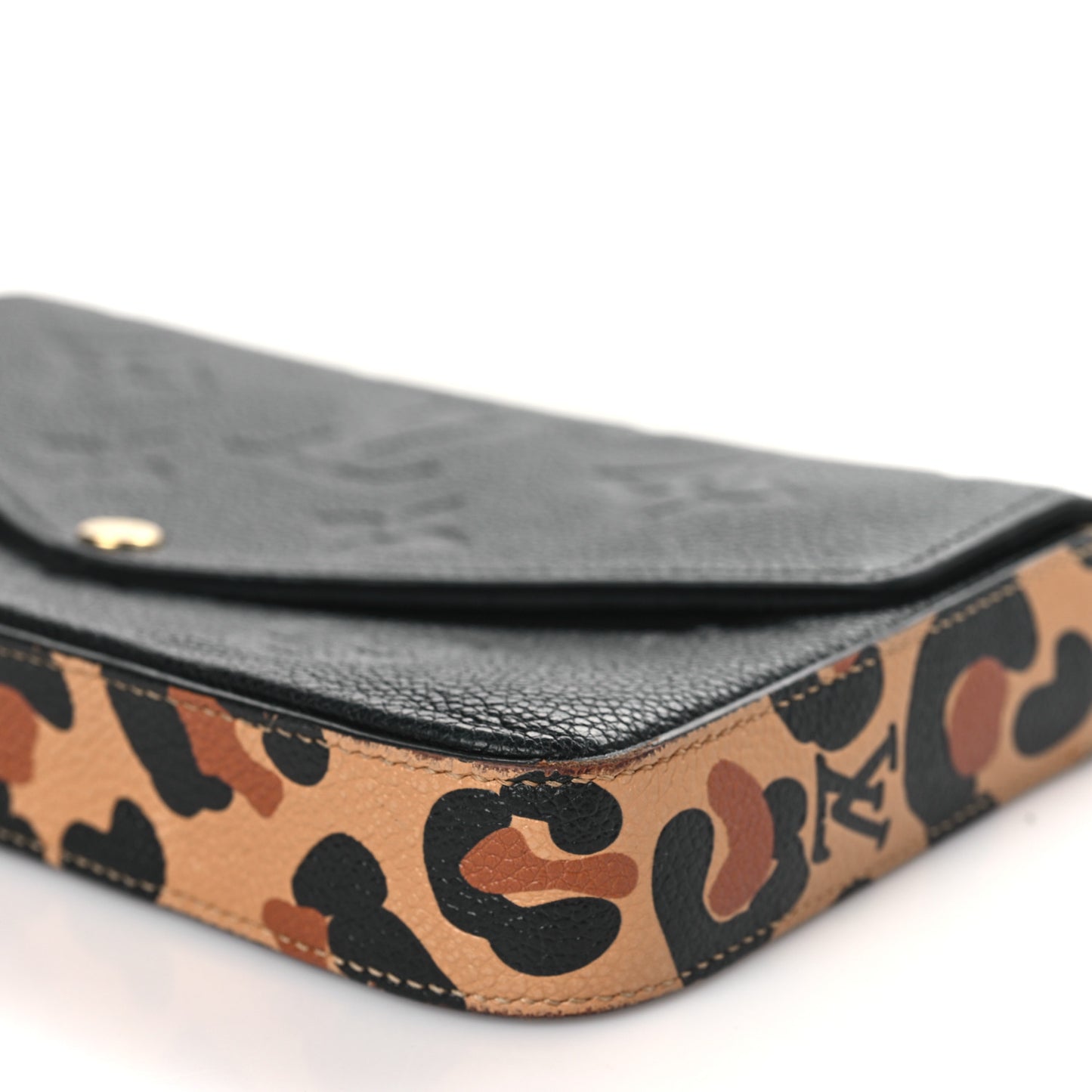 Empreinte Monogram Giant Wild At Heart Felicie Pochette Black