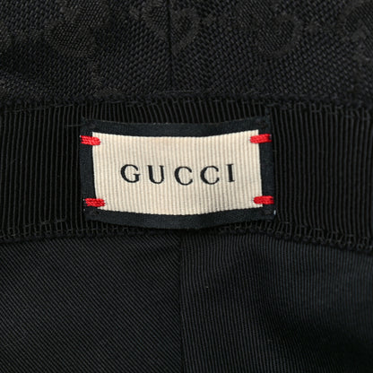 Gucci Monogram GG Canvas Fedora S Black 8 of 9