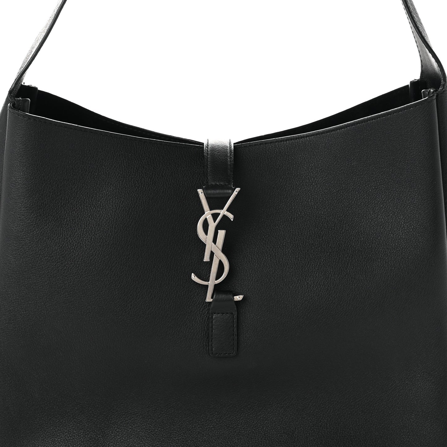 Smooth Calfskin Large Le 5 A 7 Soft Hobo Black