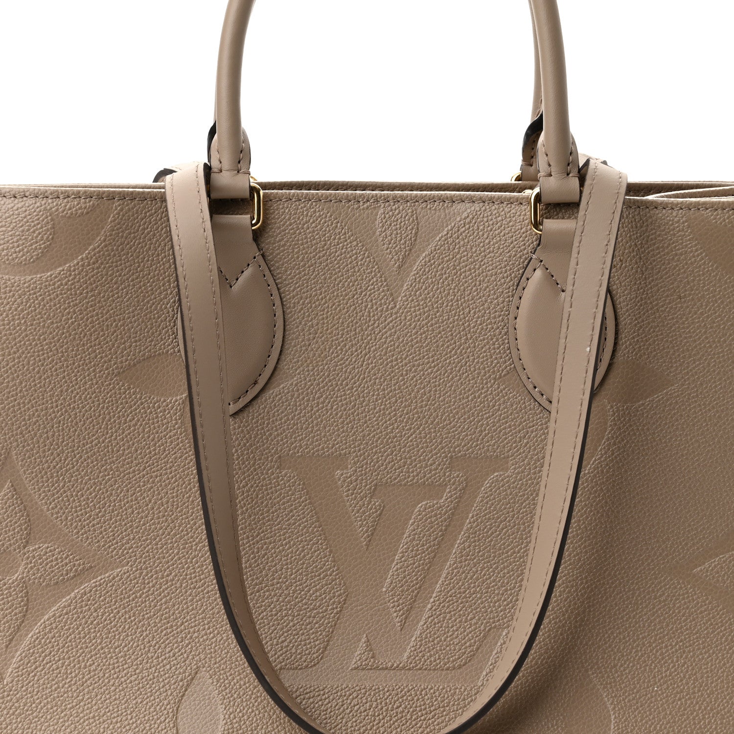 Louis Vuitton Empreinte Monogram Giant Onthego MM Tourterelle 7 of 10