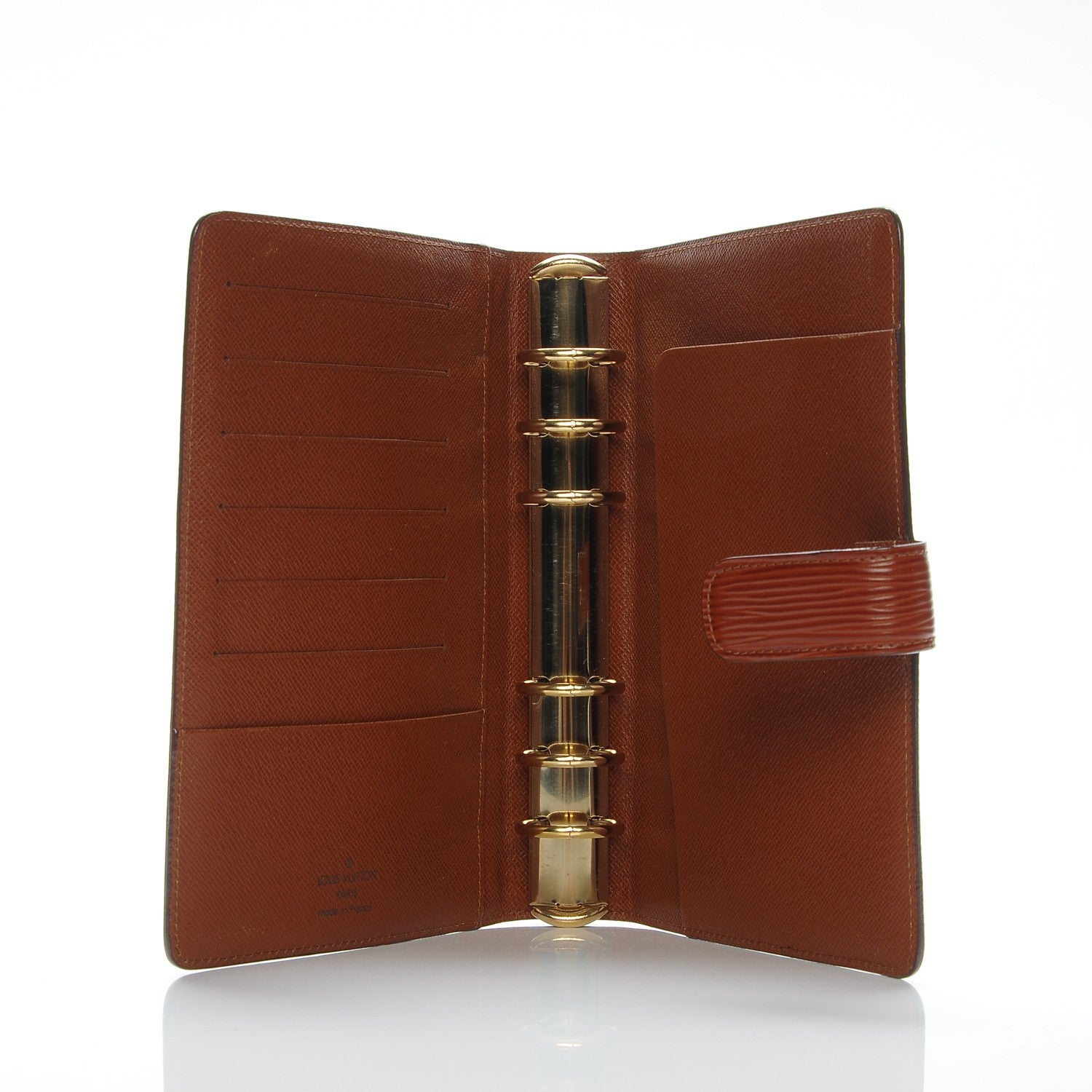 Louis Vuitton Epi Medium Ring Agenda Kenyan Fawn 5 of 6