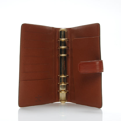 Louis Vuitton Epi Medium Ring Agenda Kenyan Fawn 5 of 6
