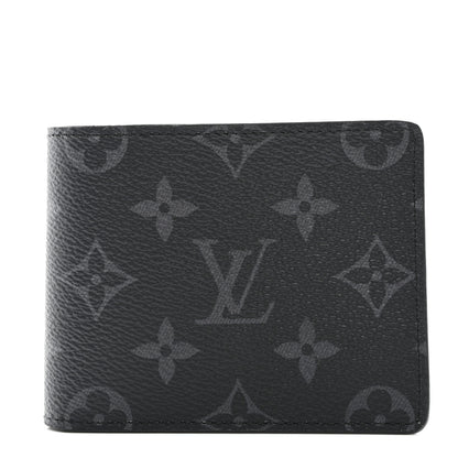 Louis Vuitton Monogram Eclipse Slender Wallet 1 of 7