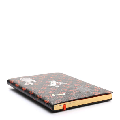 Louis Vuitton Catogram Clemence Notebook MM Marron 3 of 6