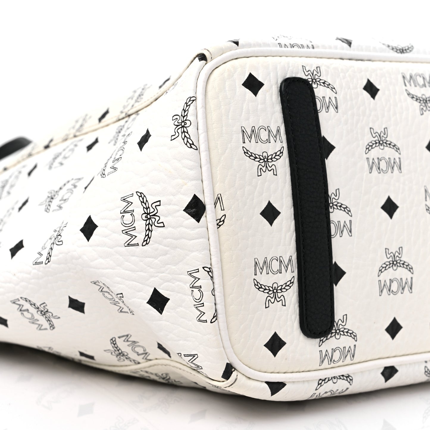 Visetos Medium Project Reversible Shopper Tote White