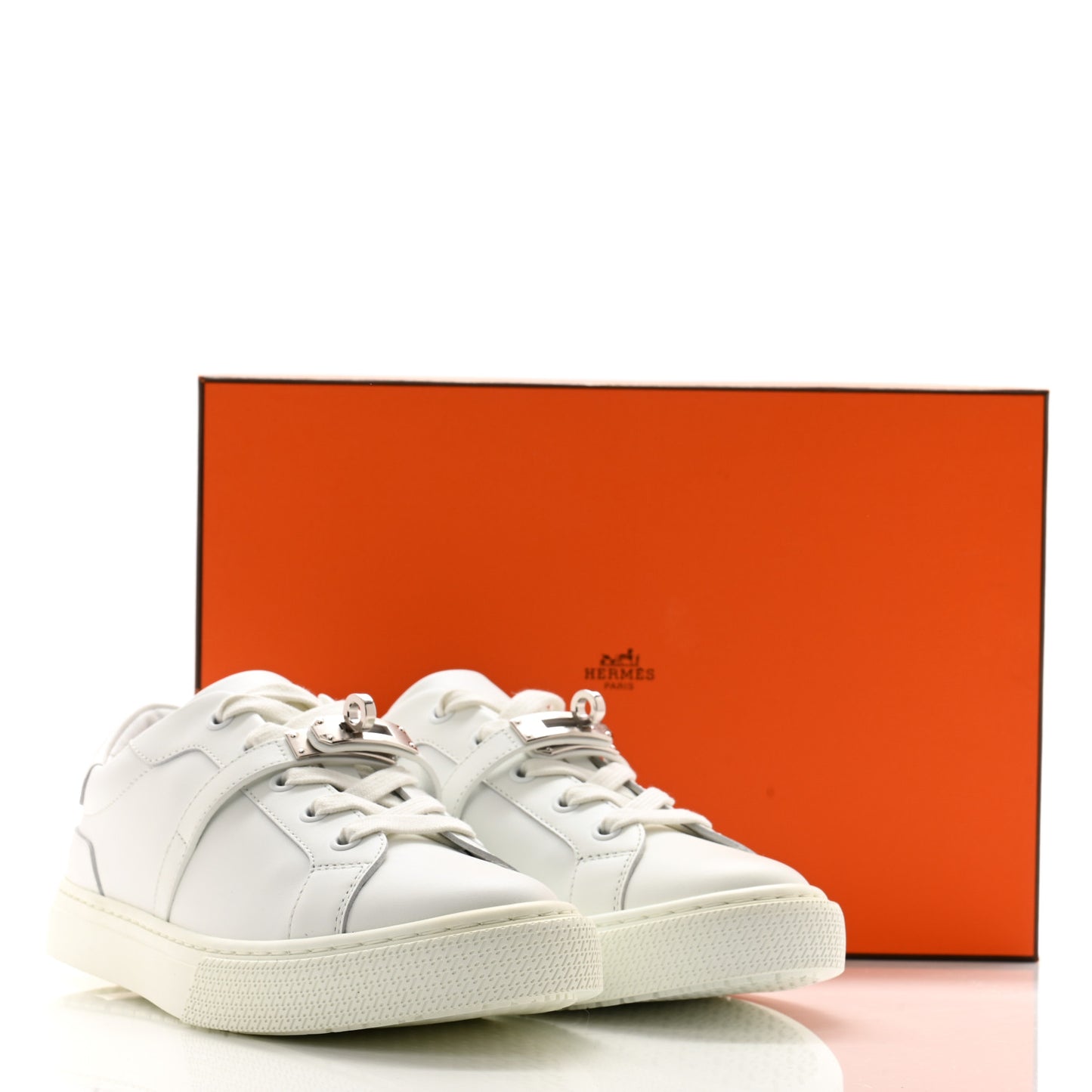 Calfskin Day Sneakers 38 White