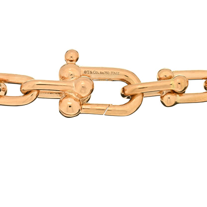 Tiffany 18K Rose Gold Small HardWear Link Bracelet 3 of 3