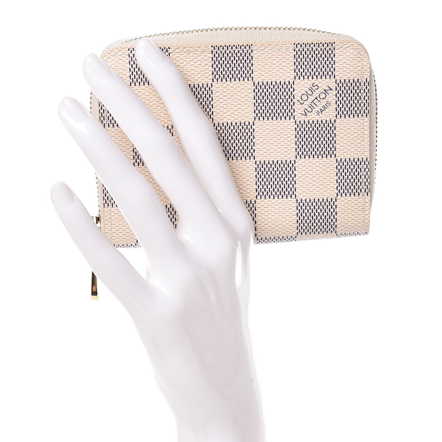 Louis Vuitton Damier Azur Zippy Coin Purse 2 of 7