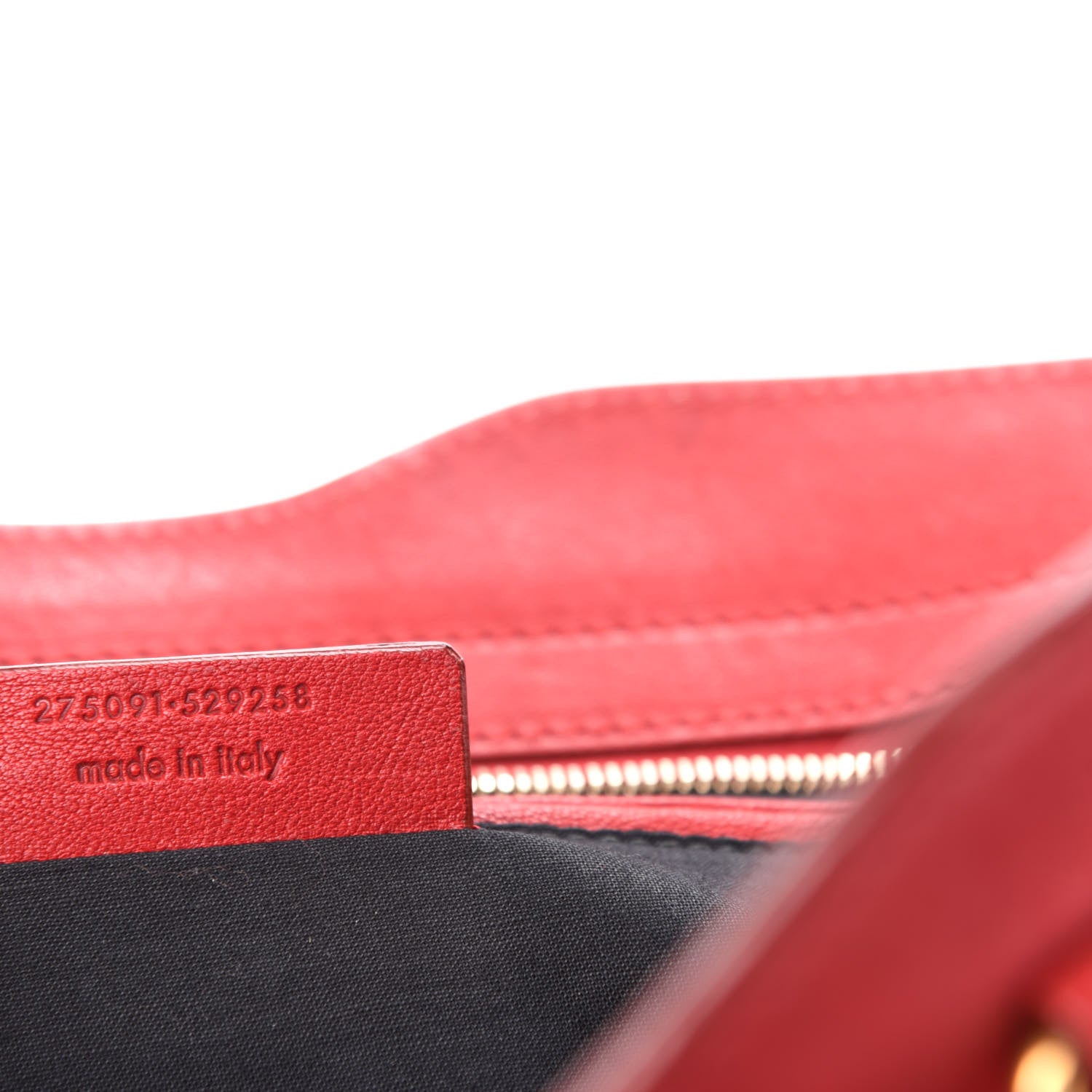 Saint Laurent Sheepskin Large Cabas ChYc Red 10 of 12