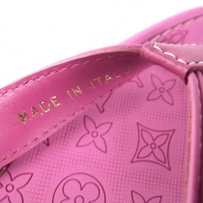 Louis Vuitton Monogram Flip Flops Sandals Pink 38 5 of 7