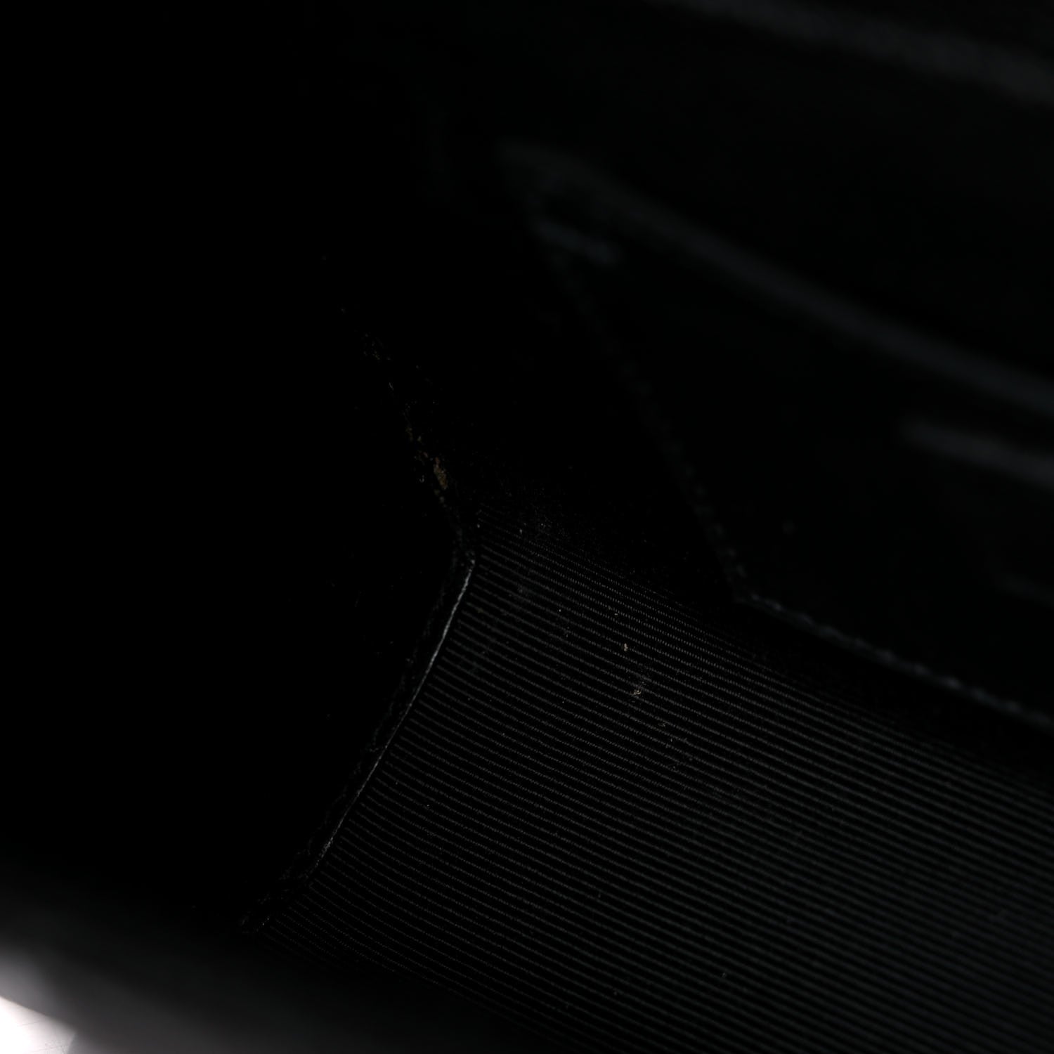 Saint Laurent Grain De Poudre Textured Mixed Matelasse Triquilt Small Monogram Satchel Black 10 of 10