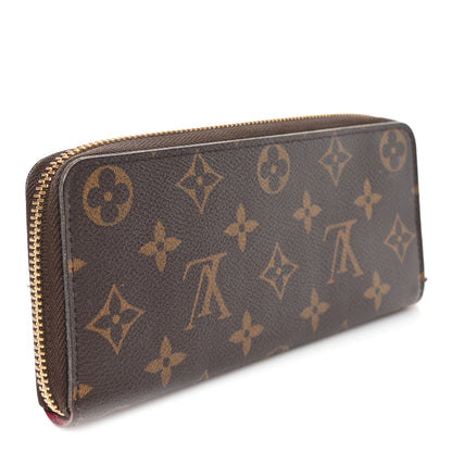 Louis Vuitton Monogram Clemence Wallet Fuchsia 3 of 7