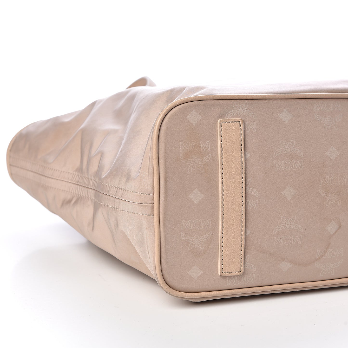 Nylon Monogram Medium Dieter Shopper Tote Beige